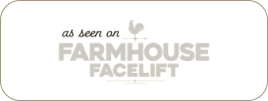 As seen on Farmhouse facelift